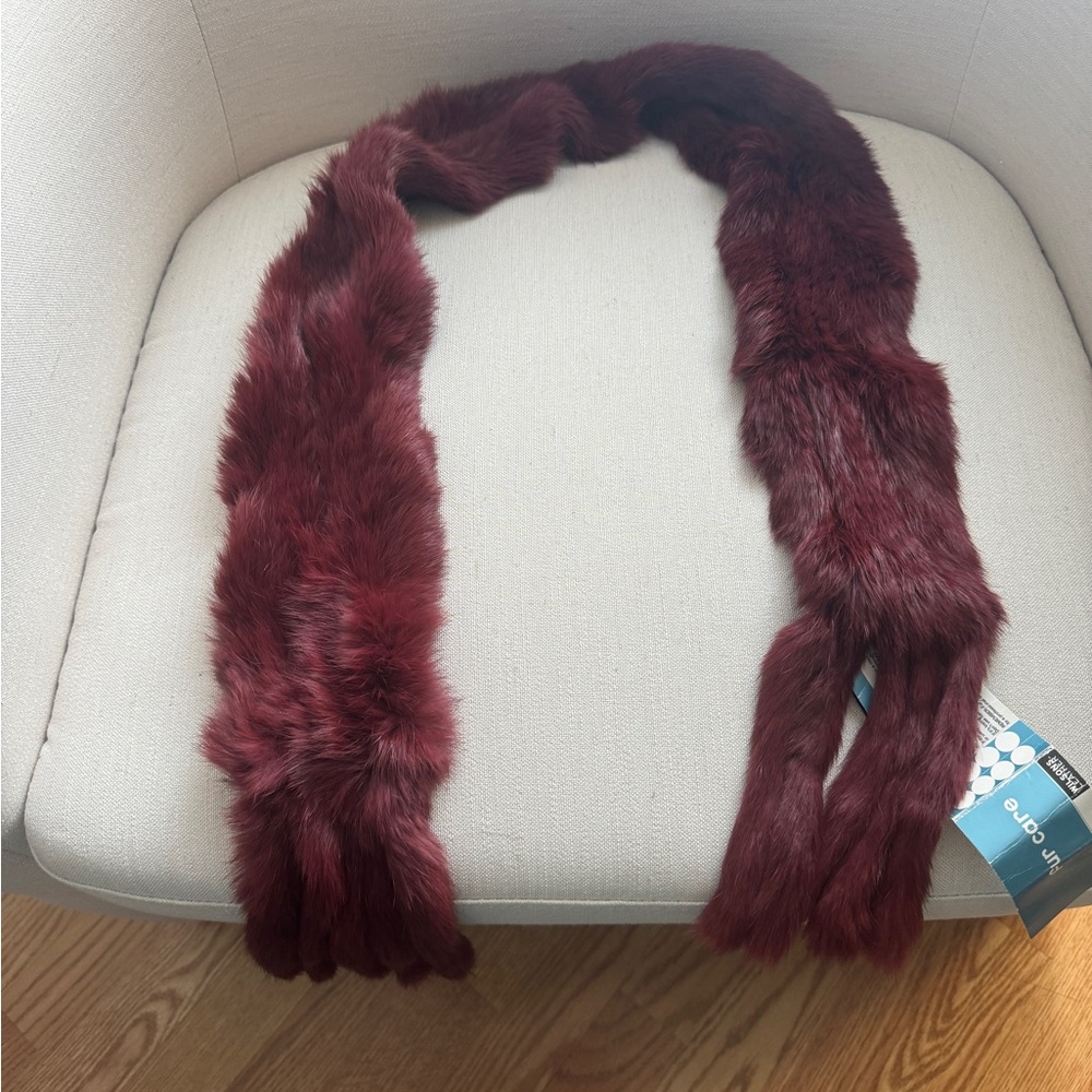 Furry scarf